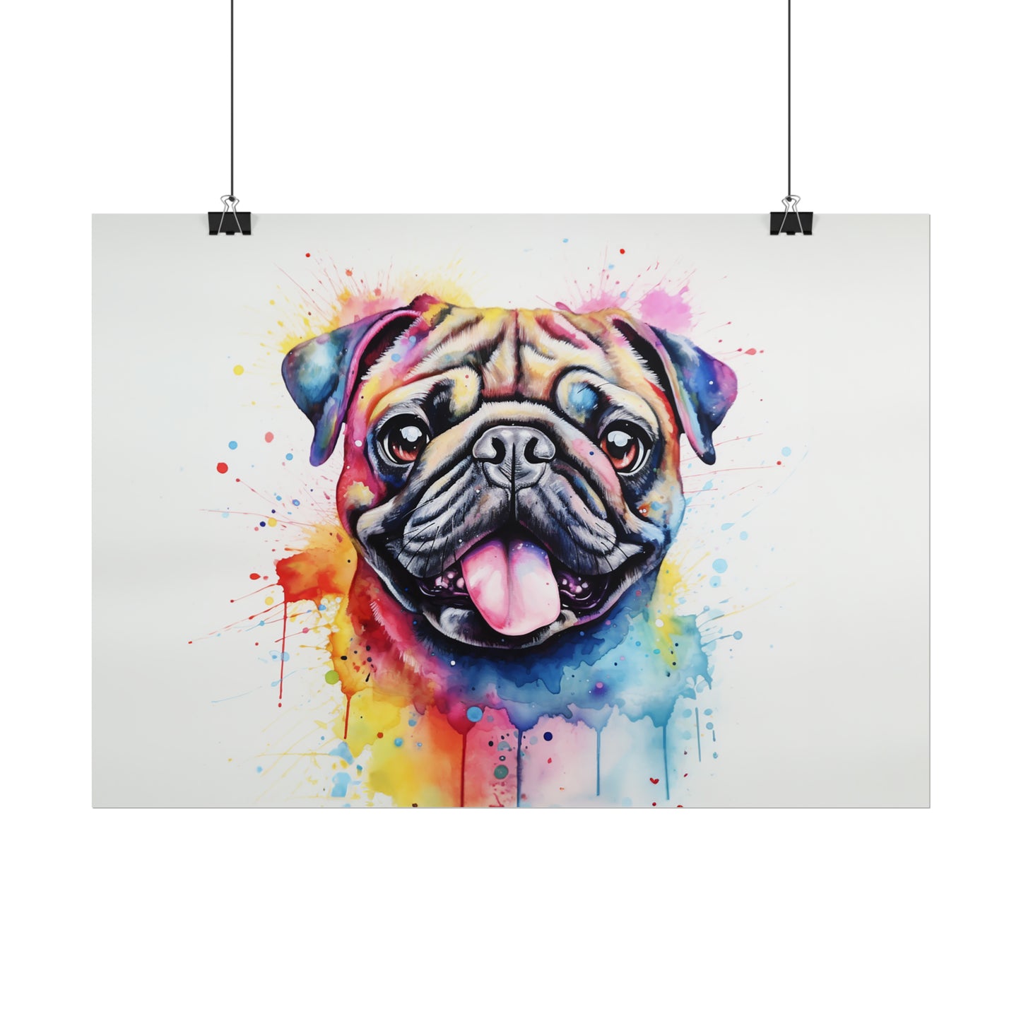 Rainbow Pug