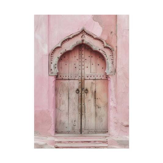 Pink Moroccan Door