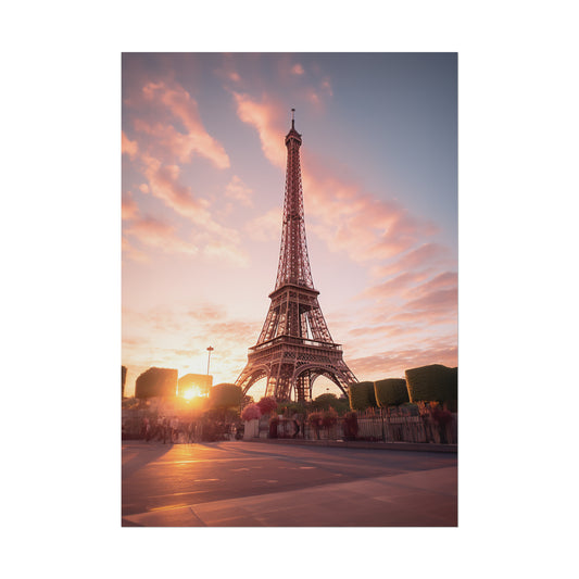 Eiffel Tower Sunset