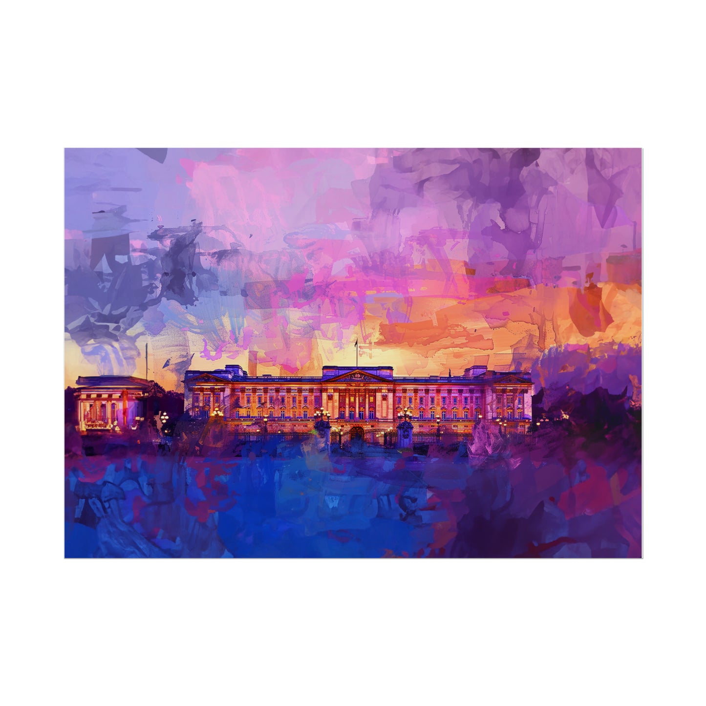 Buckingham Palace Abstract