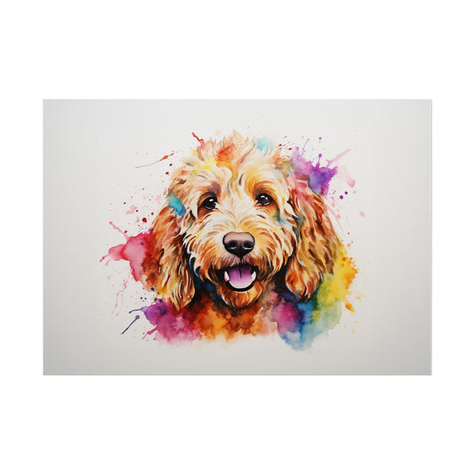 Rainbow Golden Doodle