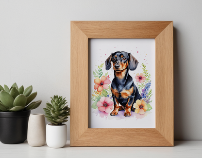 Dachshund in Bloom