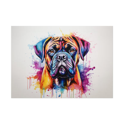 Rainbow Bullmastiff