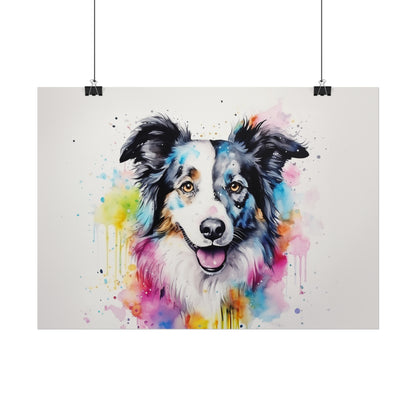 Rainbow Border Collie