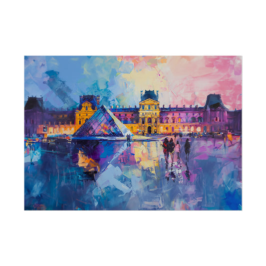 The Louvre Museum Abstract