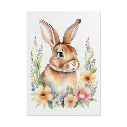 Bunny in Wildflowers