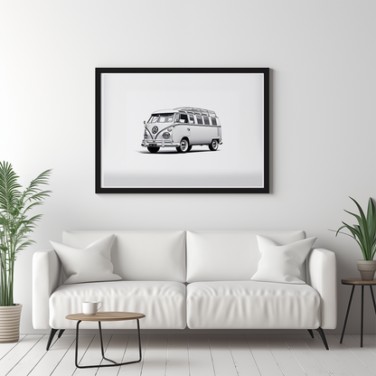 Black & White Kombi