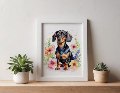 Dachshund in Bloom