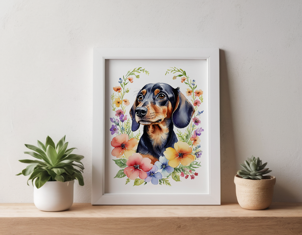 Dachshund in Bloom