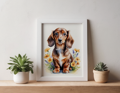 Dachshund in Bloom