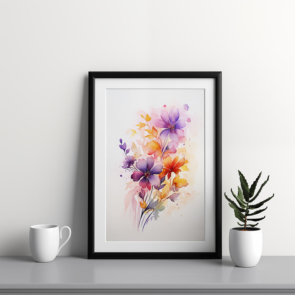 Watercolor Blooms