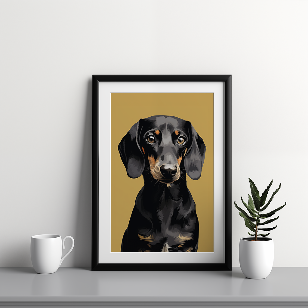 Dachshund Illustration