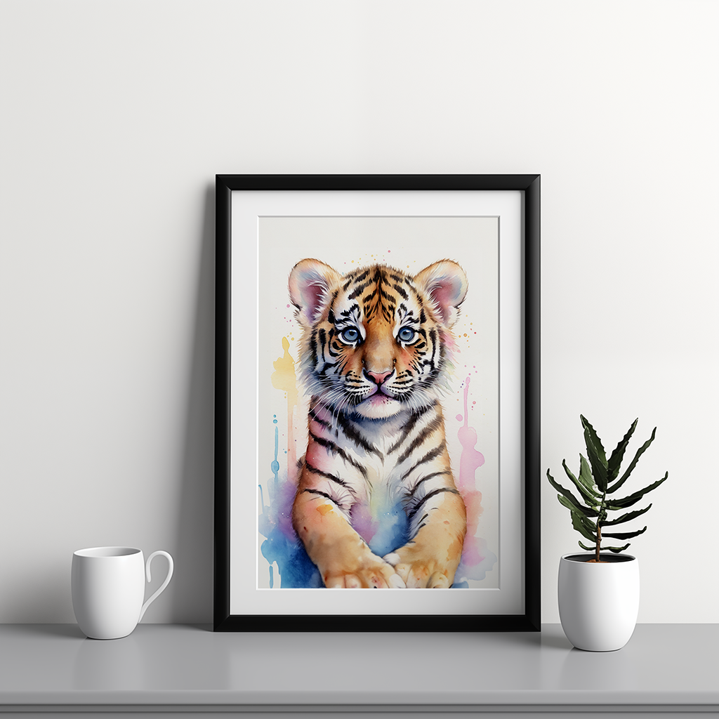 Rainbow Tiger Cub