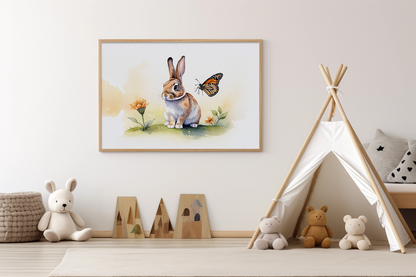 Bunny with Butterfly