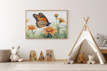 Butterfly in Wildflowers