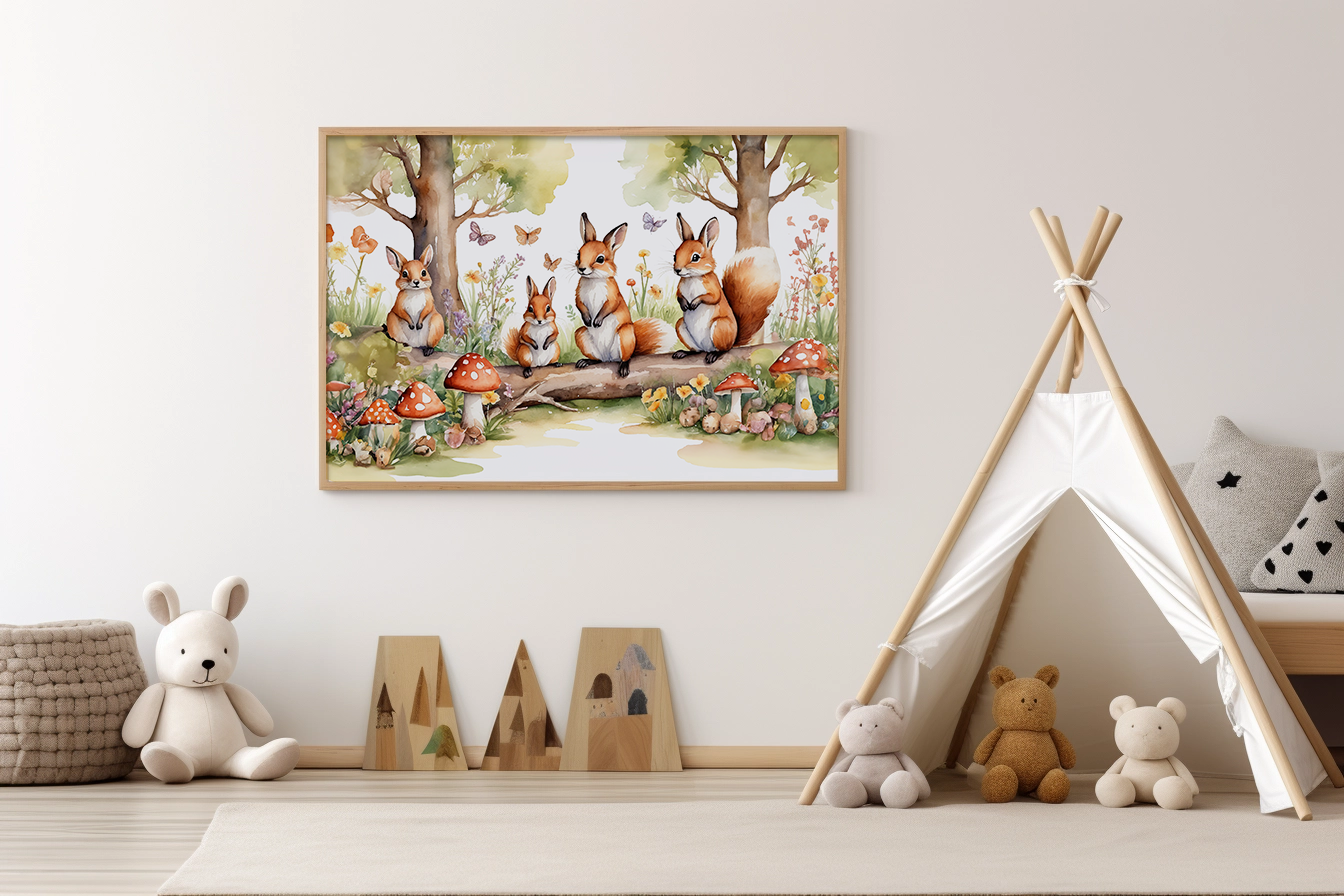 Woodland Animal Family