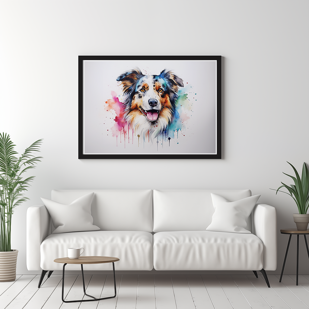 Rainbow Australian Shepherd