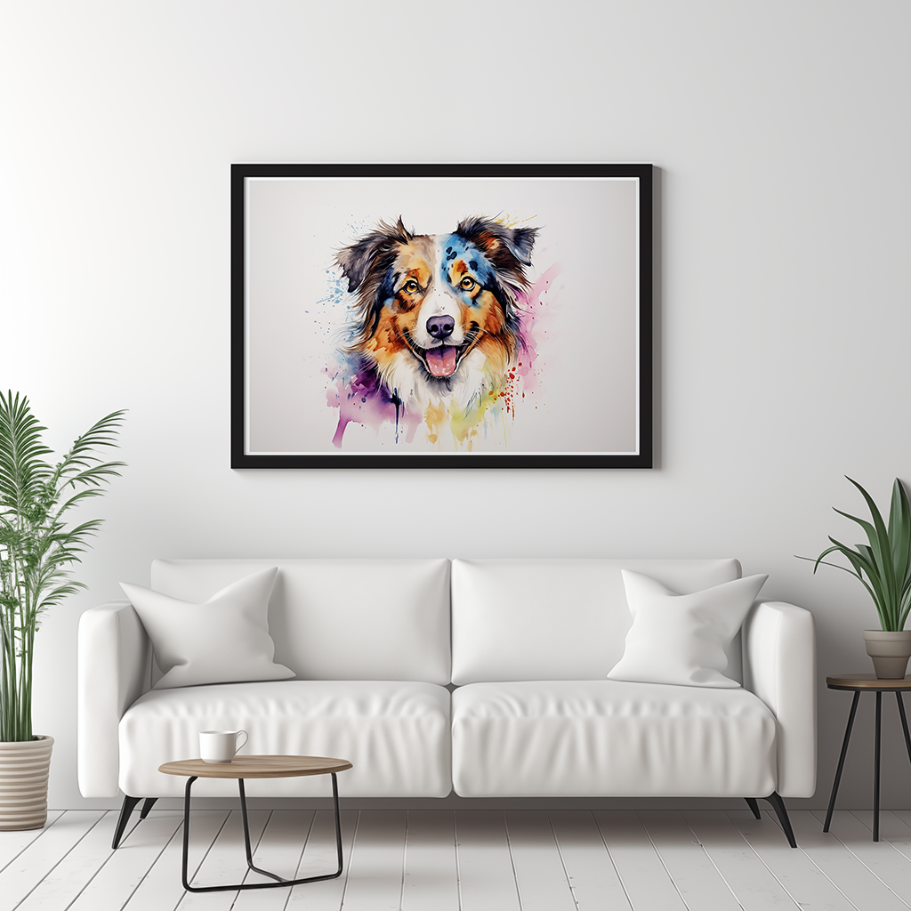 Rainbow Australian Shepherd