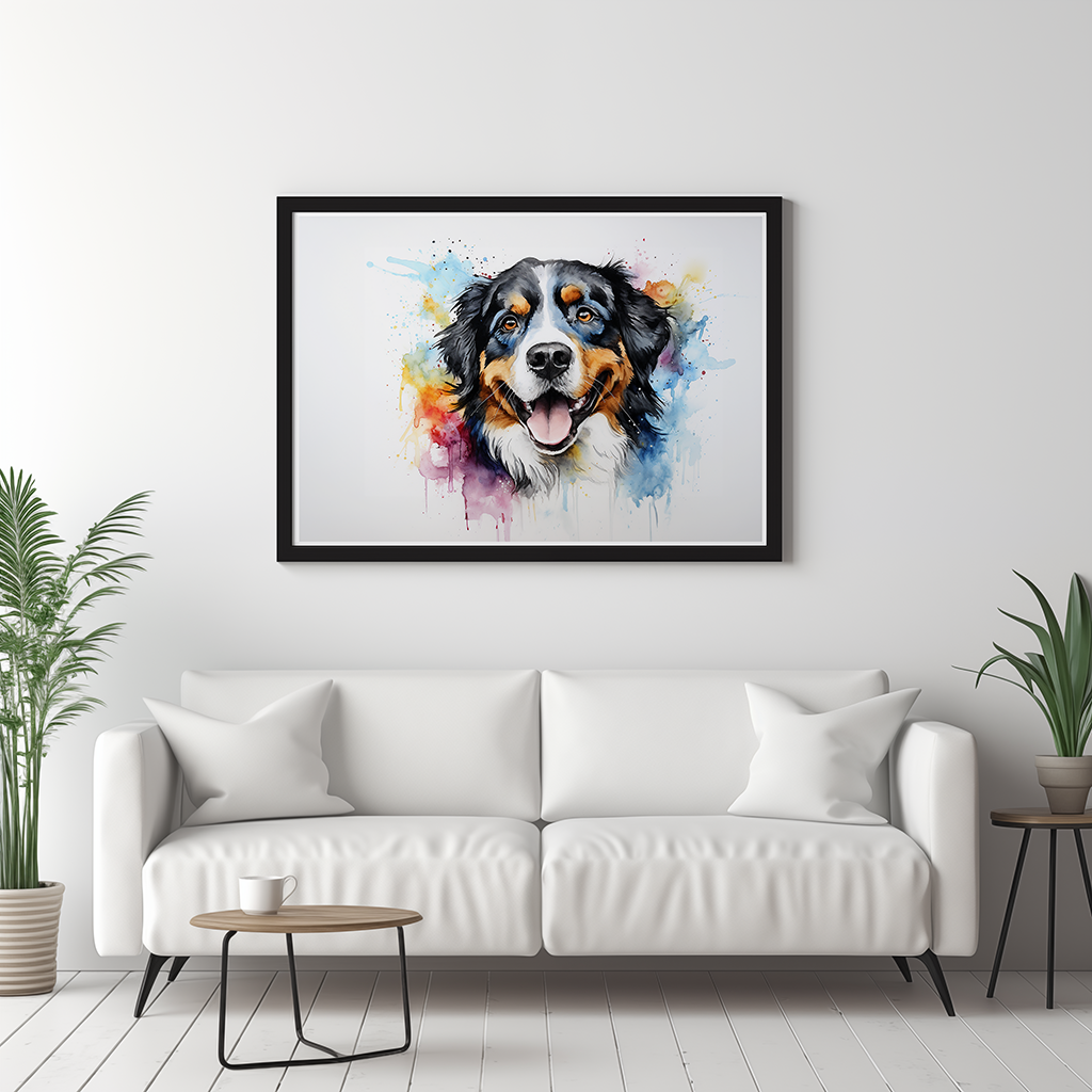 Rainbow Bernese Mountain Dog