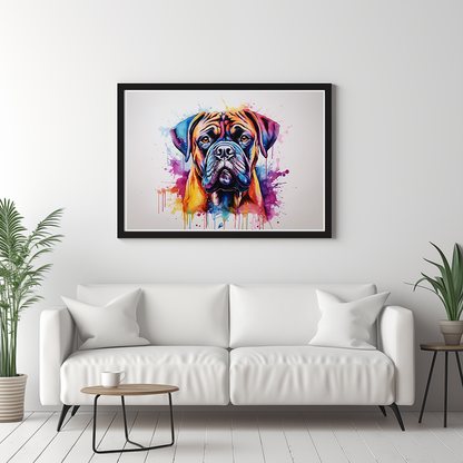 Rainbow Bullmastiff