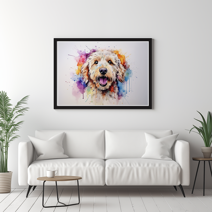 Rainbow Golden Doodle