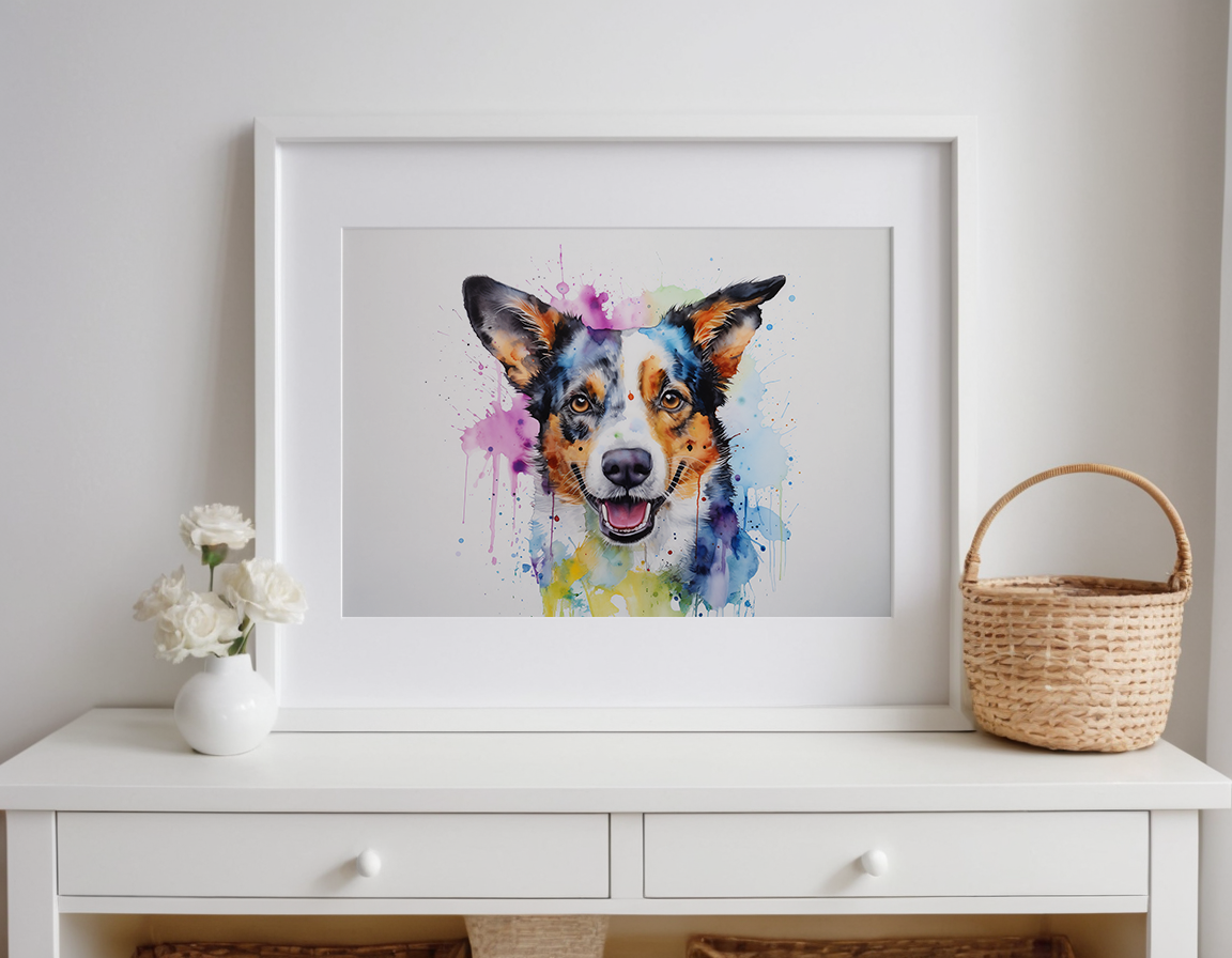 Rainbow Australian Cattle Dog