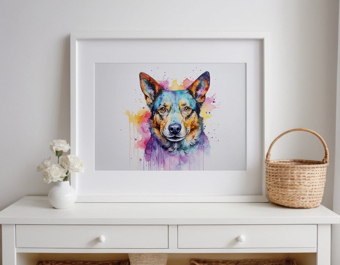 Rainbow Australian Cattle Dog