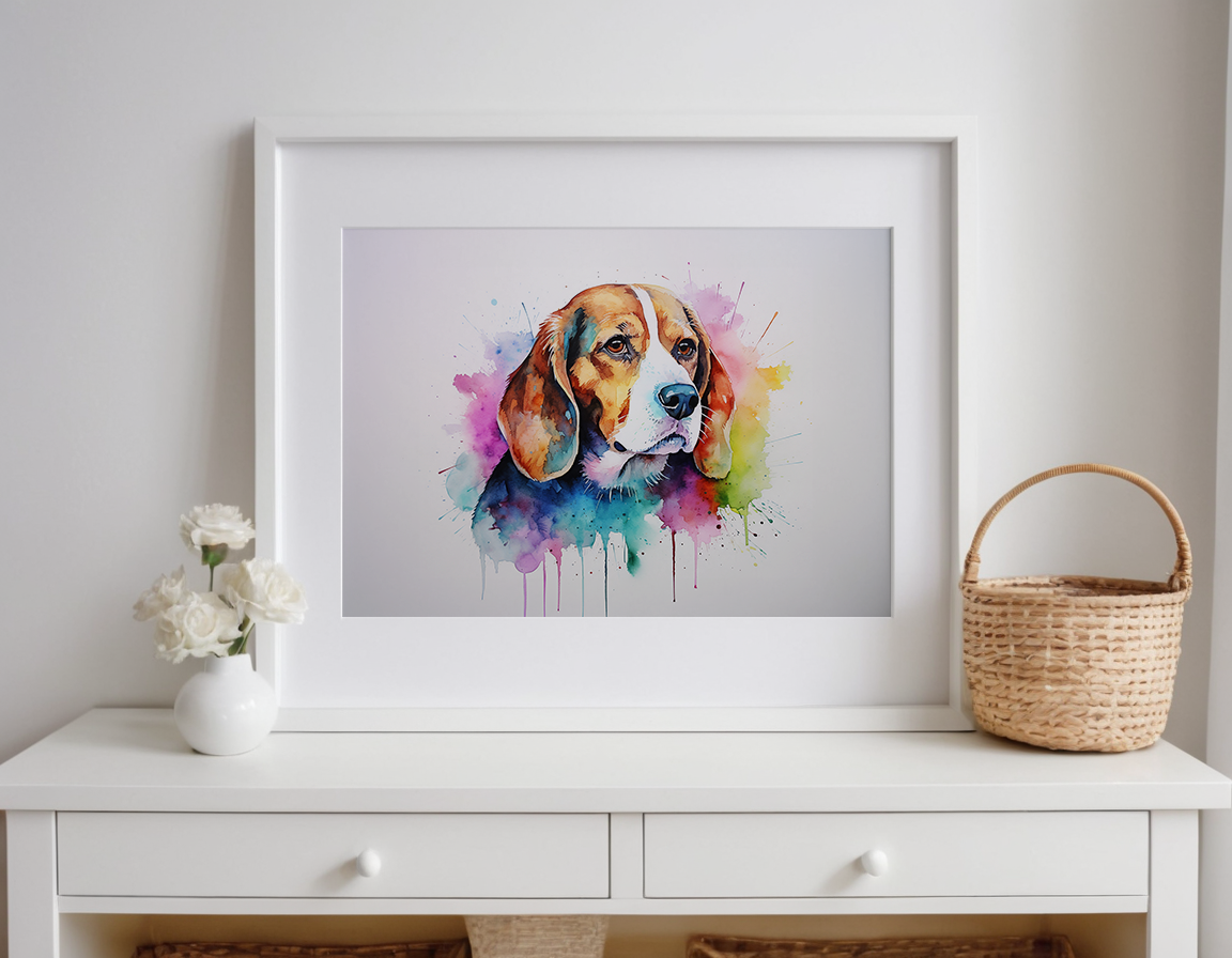 Rainbow Beagle