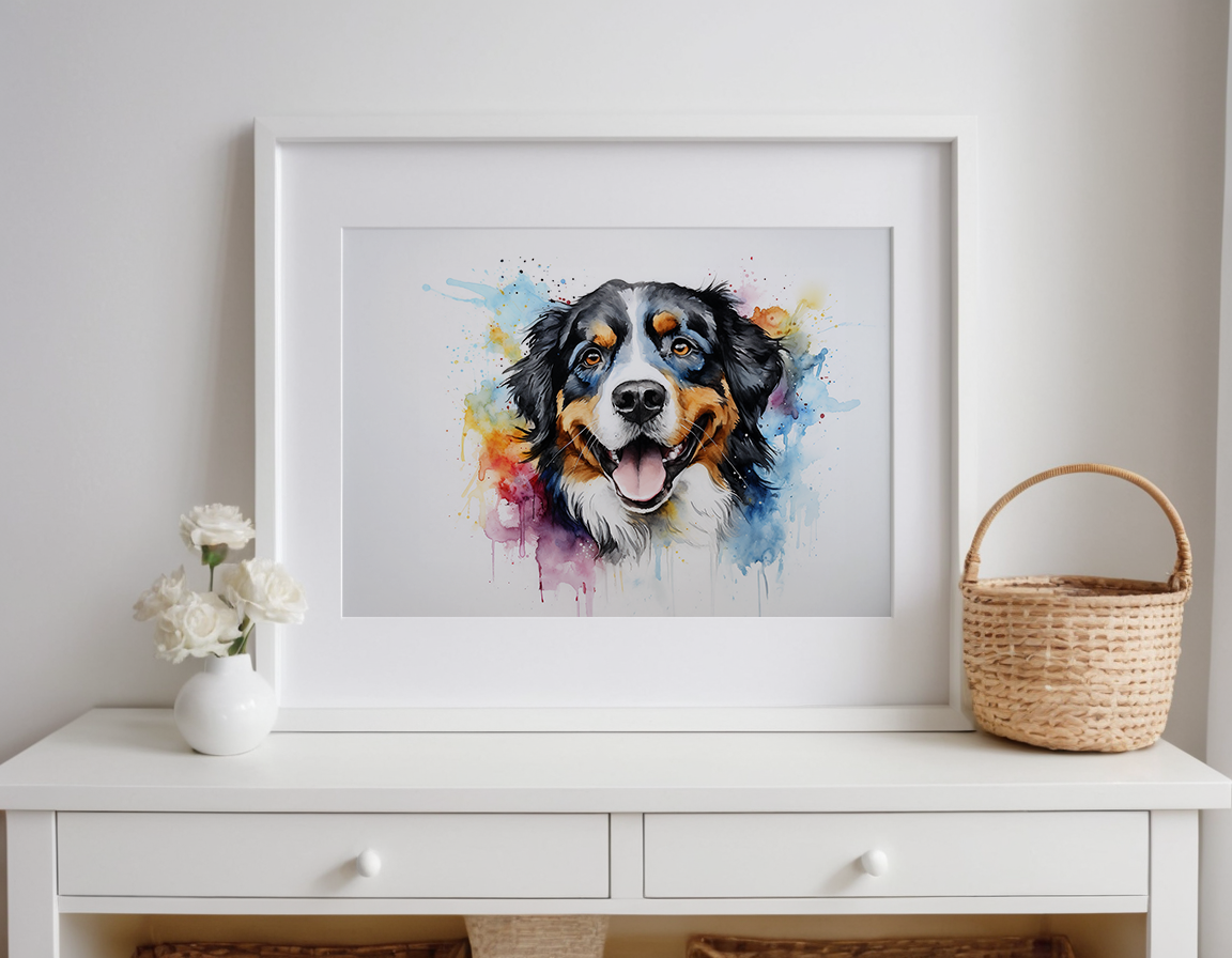 Rainbow Bernese Mountain Dog