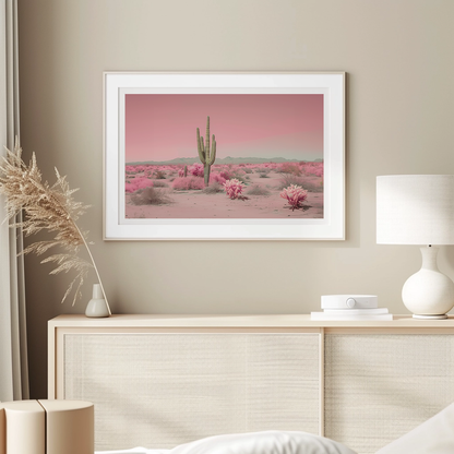 Pink Desert Cactus